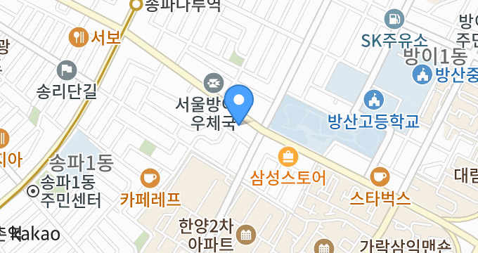 스와라요가 위치 지도