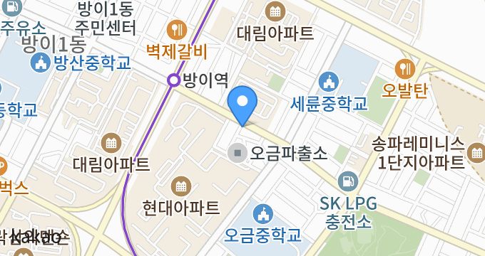 더숨요가 위치 지도