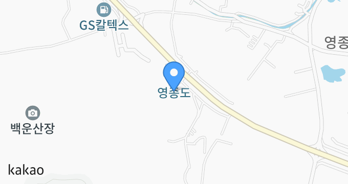 영종도 위치 지도